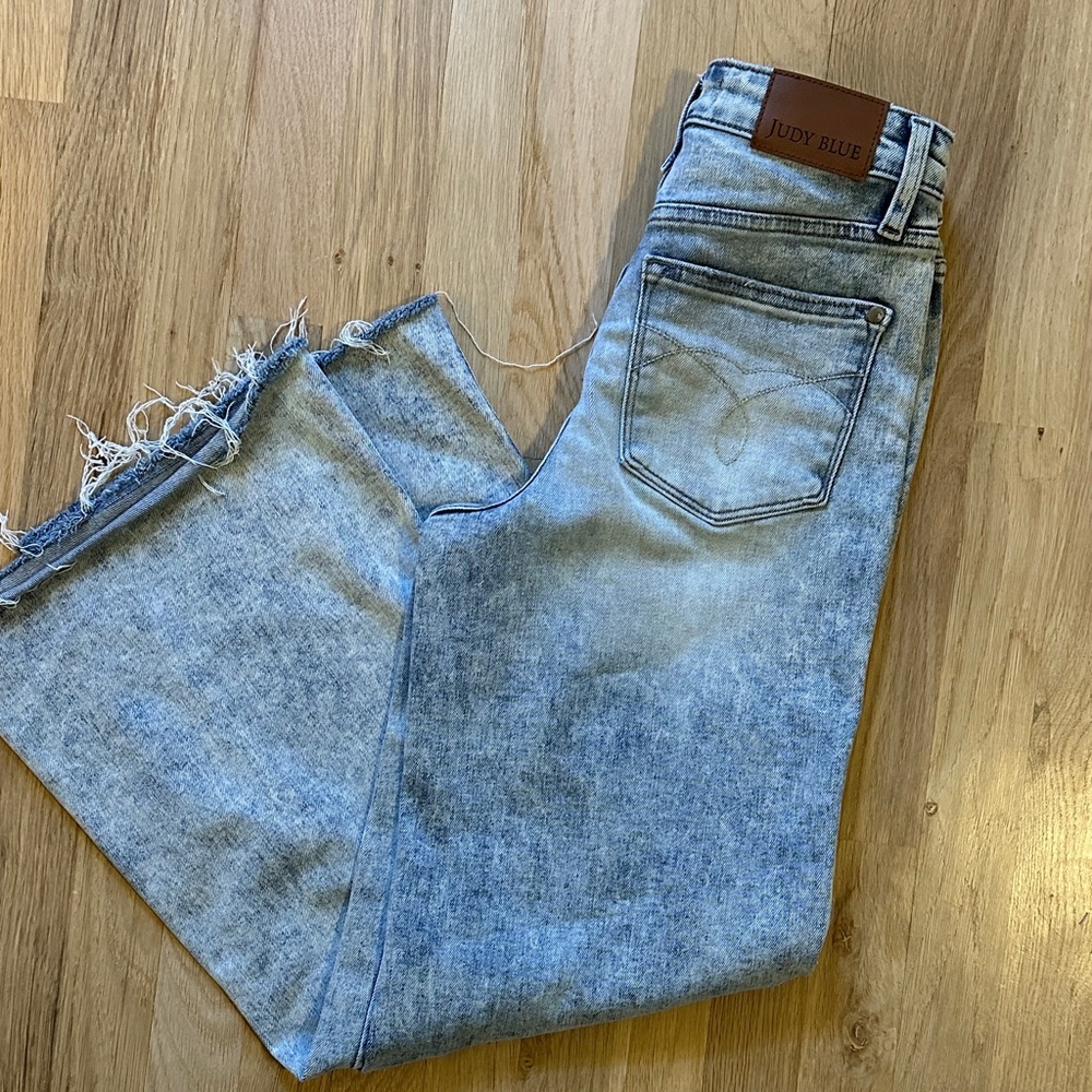 Judy Blue Light Blue Relaxed Jeans
